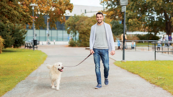 Perdió un partido, sacó a pasear al perro y lo que le pasó en la calle emociona al mundo Twitter