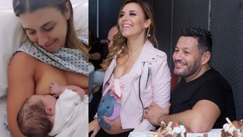 La primera foto de Juana, la hija de Mariana Brey y Pablo Melillo