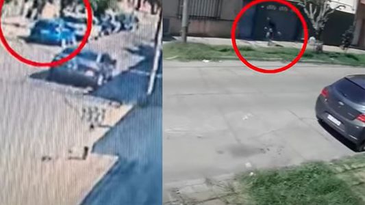 Video: un delincuente de 16 años quiso asaltar a un vecino, pero un policía lo sorprendió y lo mató