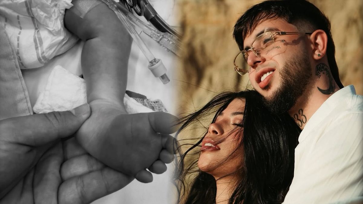 Desgarradora muerte: el bebé de Natalia Angulo y el cantante Dekko falleció a solo 4 días de nacer