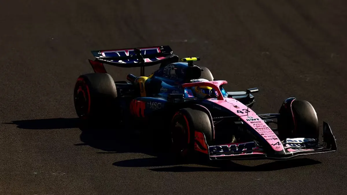 Franco Colapinto en el Gran Premio de México de la Fórmula 1. Foto: Reuters .