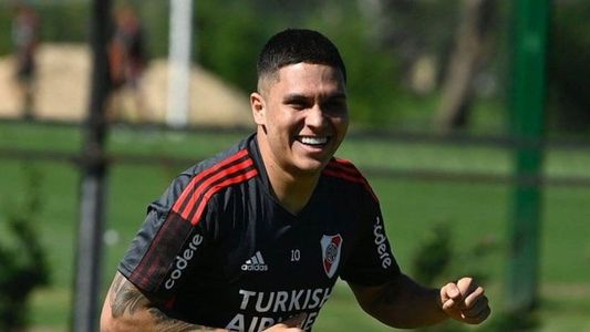 Malas noticias en River: Juanfer Quintero se lesionó y no jugará ante Talleres