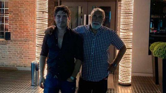 Oscar González Oro presentó a su nuevo novio, 30 años menor