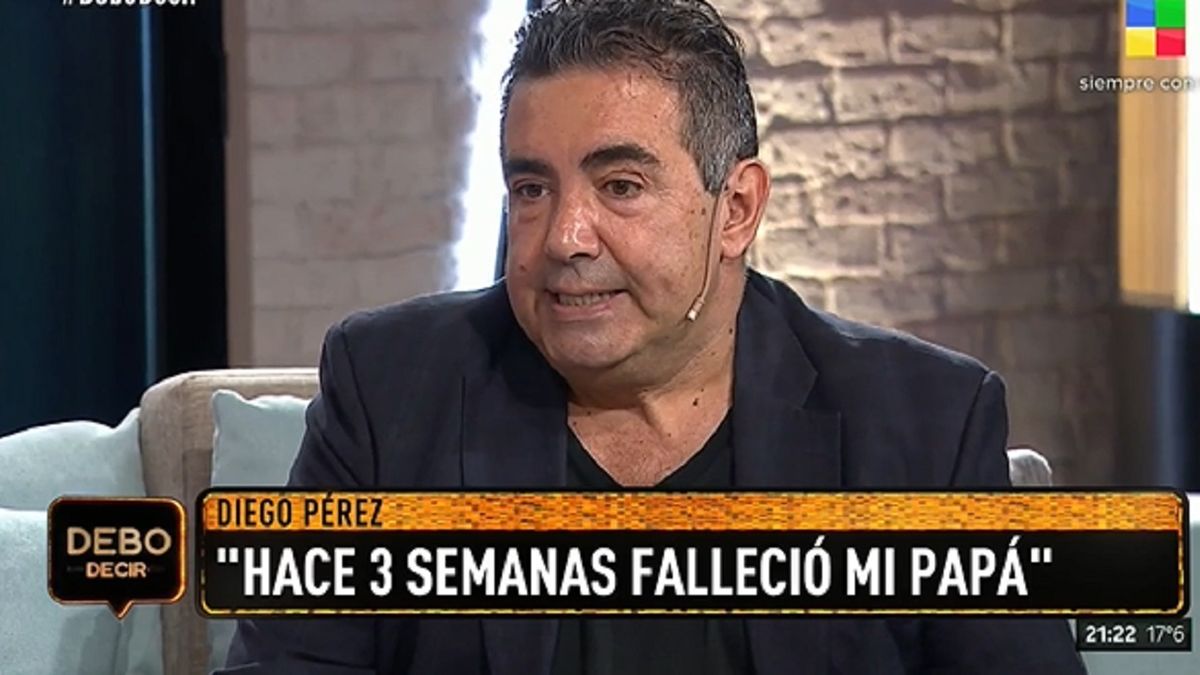 Diego Pérez: Mi papá eligió estar con su mujer y se fue