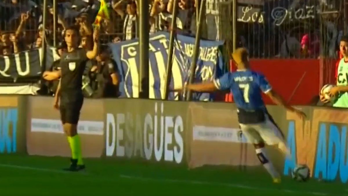 Blooper en la Copa Argentina.&nbsp;