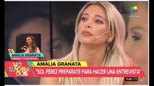Por defender a Luciana Salazar, Sol Pérez terminó discutiendo a viva voz con Amalia Granata