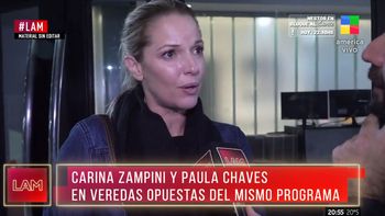Carina Zampini reveló cómo fue la charla que tuvo con Paula Chaves tras el escándalo por la conducción de Pasaplatos
