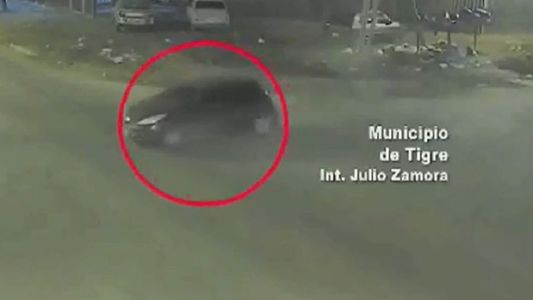 Video: así fue la persecución con tiros que terminó con un choque en la Panamericana