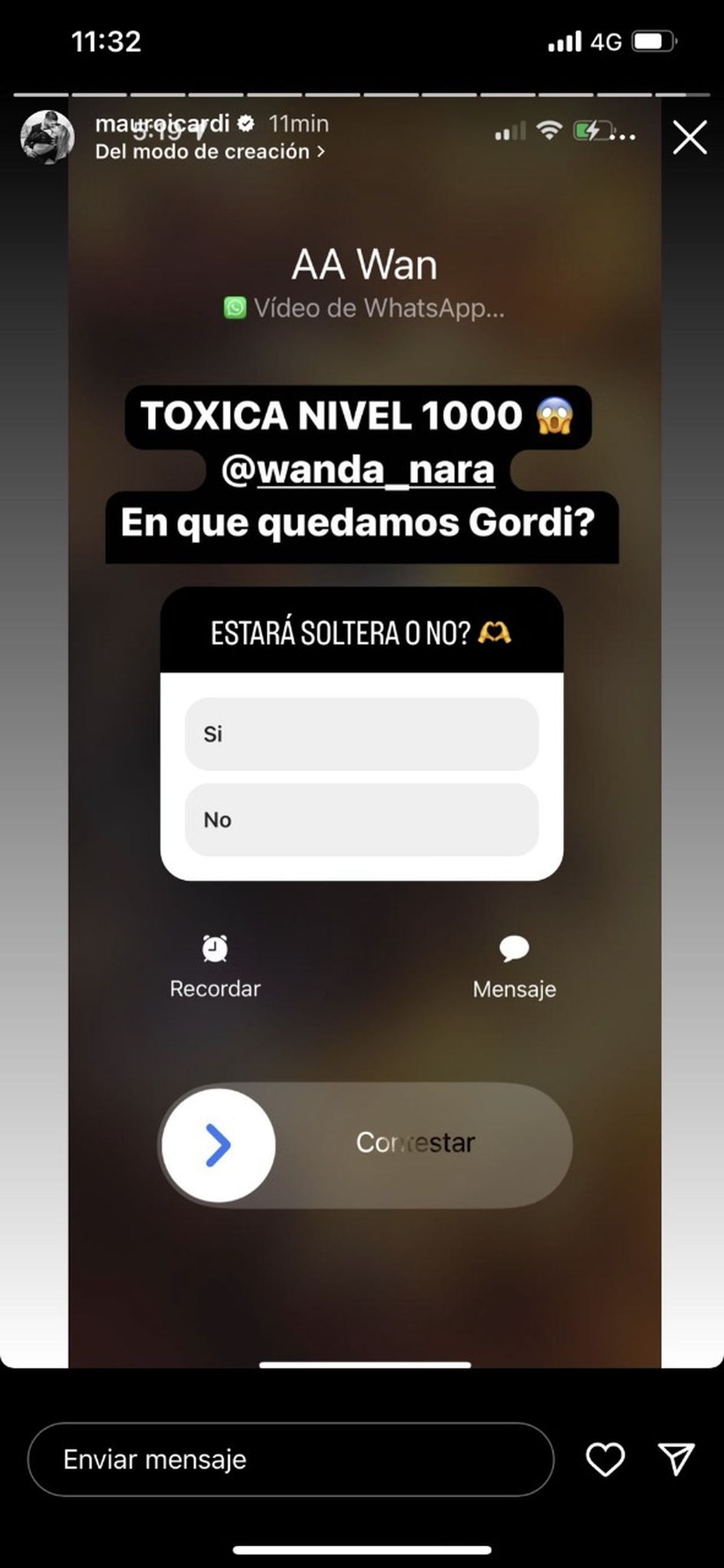 Mauro Icardi Leaks Tremendous Chat With Wanda Nara: &Quot;You'Re Toxic&Quot;