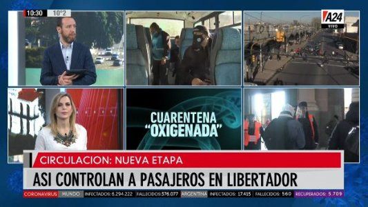 Así se realizan controles estrictos en los accesos a la Ciudad