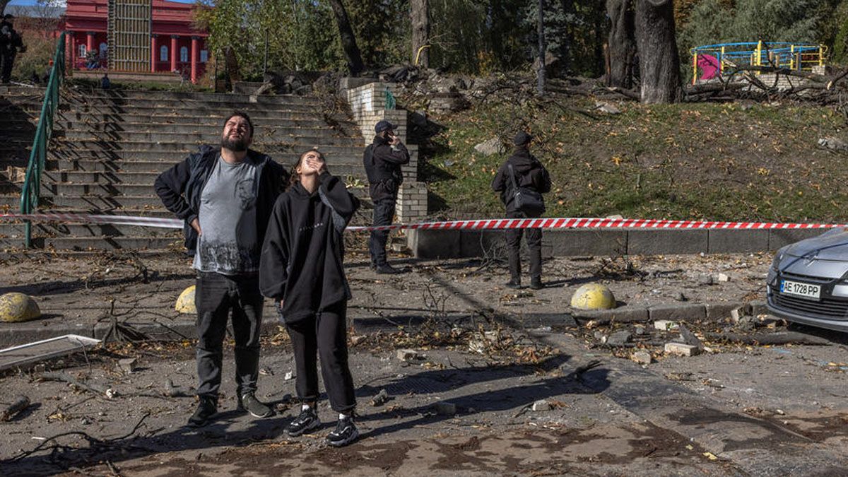 Rusia atacó a Kiev con drones y misiles. (Foto: Gentileza euractiv)