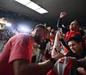 River Plate llegó a Brasil y se prepara para la semifinal contra Atlético Mineiro en Copa Libertadores