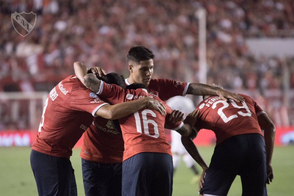 Superliga: en los últimos minutos, Independiente construyó una goleada ante Central Córdoba (SdE)