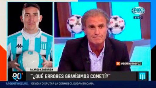 Centurión y una discusión imperdible con Ruggeri: A mí me gusta salir a tomar algo