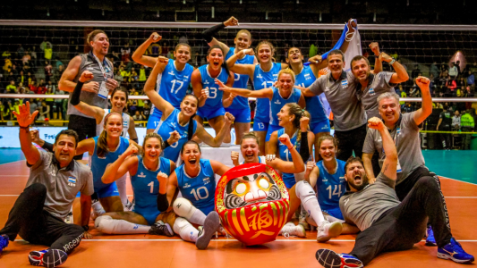 ¡Las Panteras son olímpicas!: la selección femenina de voleibol le ganó a Colombia y clasificó a Tokio 2020