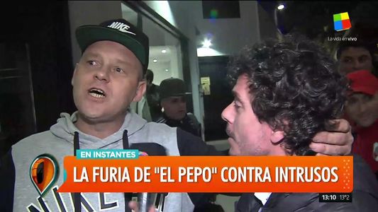 El Pepo agredió a un periodista de Intrusos que le preguntó por su romance con Rocío Oliva