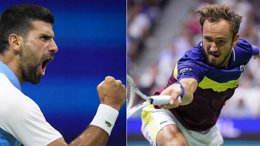 Djokovic buscará romper otro récord en el US Open: a qué hora es la final contra Medvedev