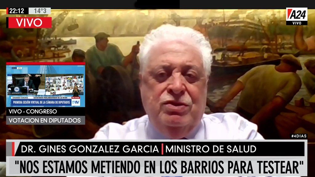 Ginés calificó de horrorosa la gestión de Vidal en salud