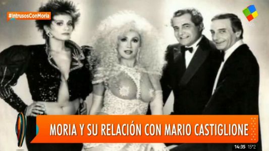 Moria Casán contó detalles de su relación con Mario Castiglione