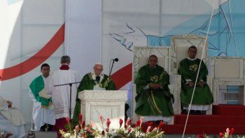 El Papa Francisco cerró el viaje a Panamá con una misa dirigida a los jóvenes