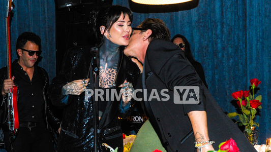 Cande Tinelli y Coti Sorokin, románticos y apasionados en la presentación de Quiero verte: las fotos