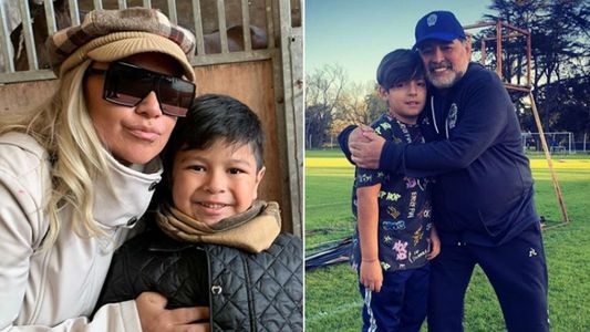 Verónica Ojeda se refirió al encuentro de Diego Maradona y Benjamín: Los niños no tienen la culpa de nada, sólo piden amor