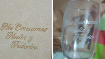 Una pareja recibió un insólito regalo de bodas.&nbsp;