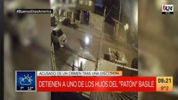 El video que complica a los hijos del “Patón” Basile acusados de homicidio