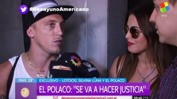 El Polaco se comprometió con Silvina Luna en Las Vegas: Es el amor de mi vida