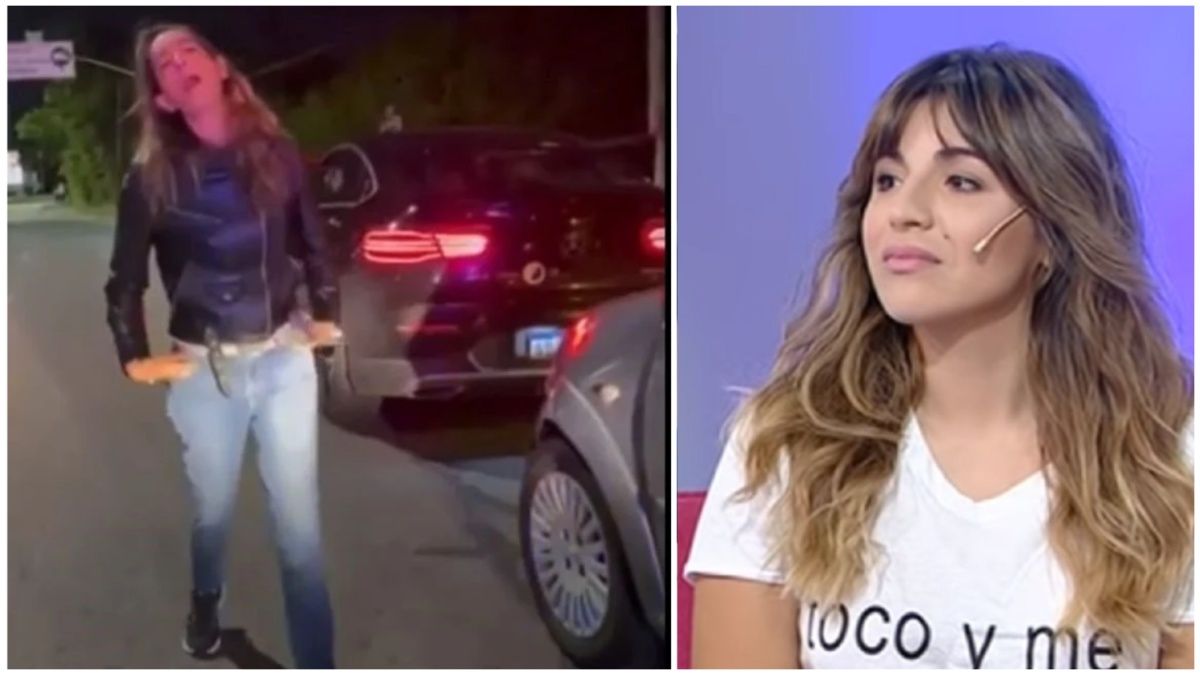 Gianinna Maradona chocó en plena madrugada contra una productora de televisión que estaba alcoholizada