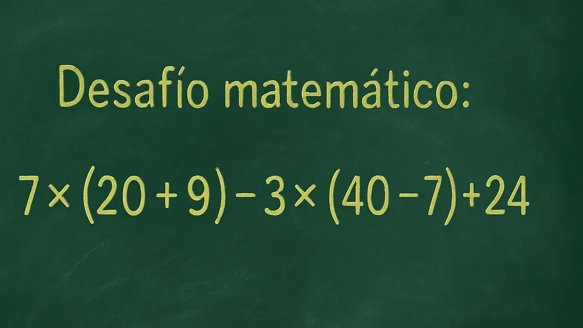 La regla esencial para resolver este desafío matemático es conocido como PEMDAS (por sus siglas en inglés) o jerarquía de operaciones.