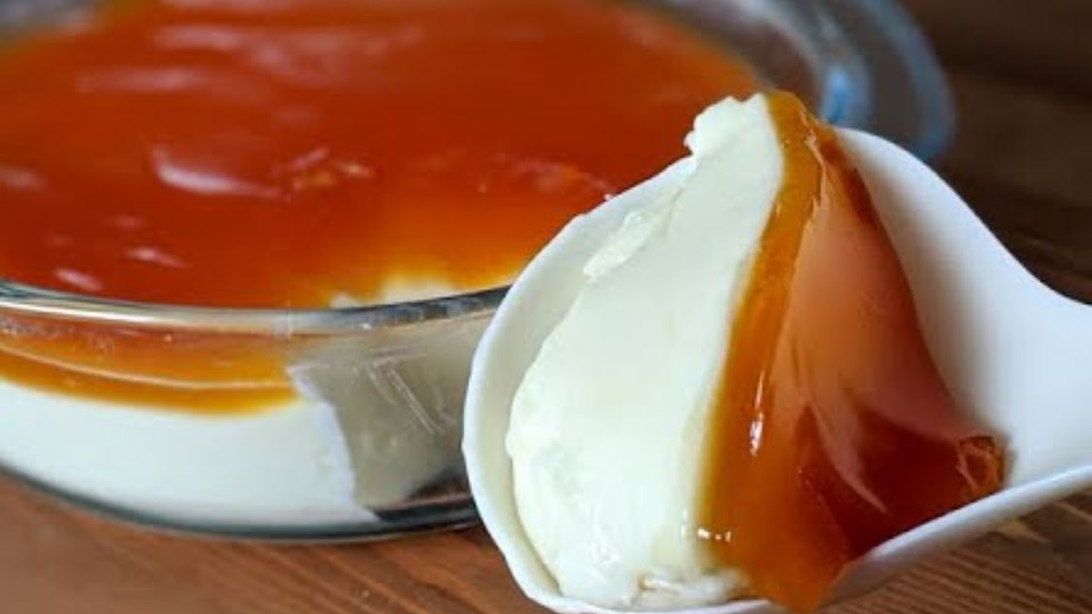 Postre casero súper fácil de preparar con leche y sin horno