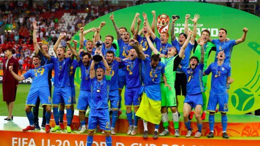 Mundial Sub 20: Ucrania le ganó 3-1 a Corea del Sur y se consagró campeón por primera vez en su historia