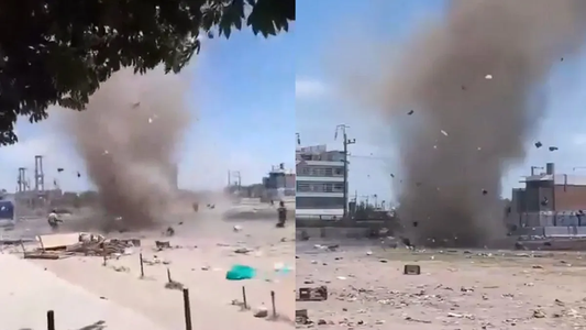 Video: qué es el Dust Devil, el fenómeno que causó pánico en los vecinos de Florencio Varela