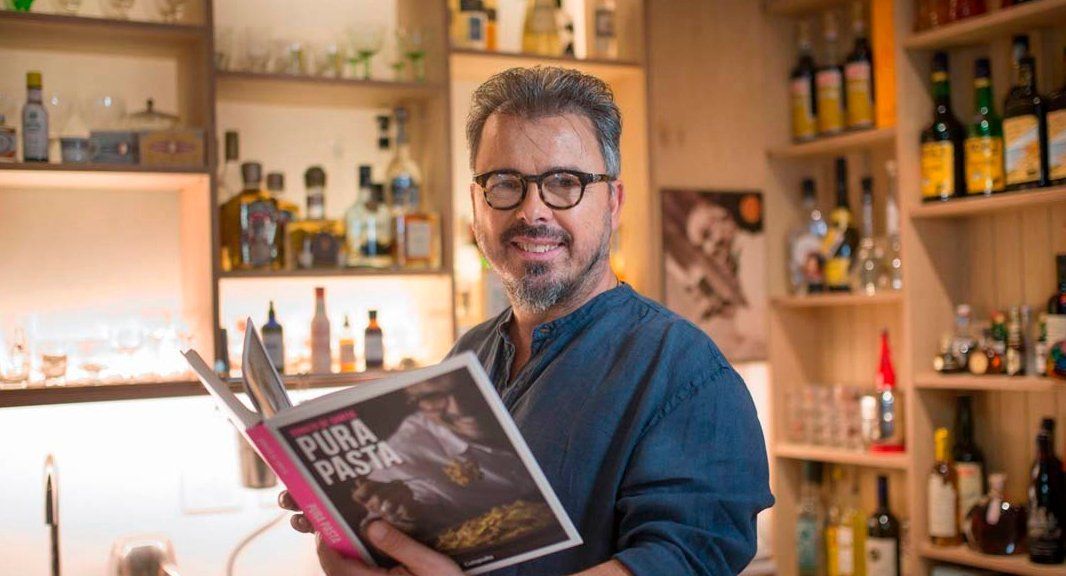 Rarísima foto de Donato De Santis en la venta de redes sociales de Masterchef Celebrity 2