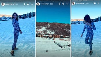 El mensaje de Verónica Lozano tras su fuerte accidente en la nieve