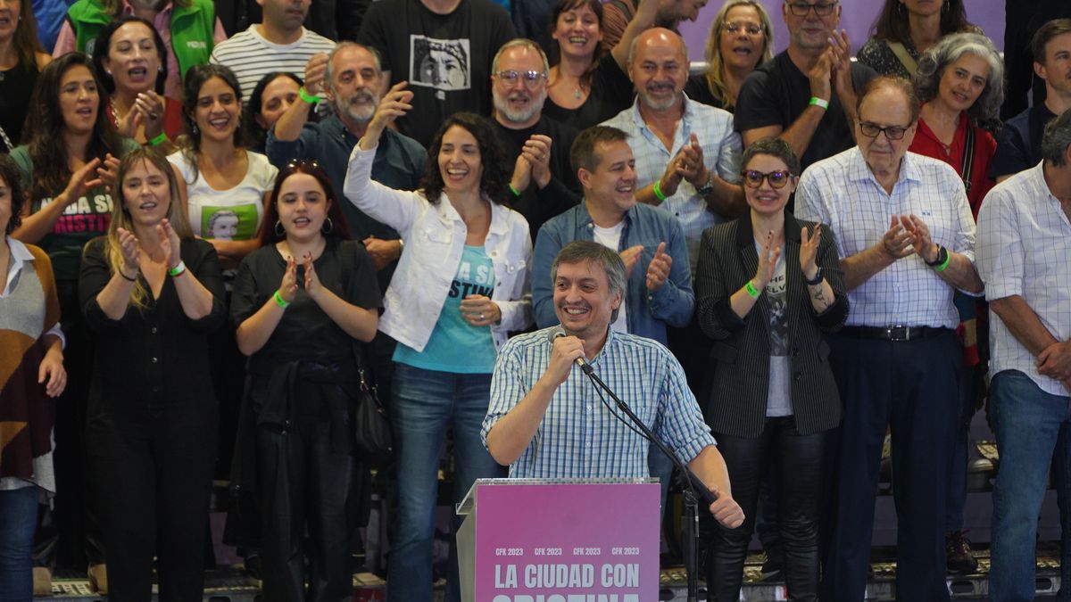 Máximo Kirchner reclamó construir un programa de gobierno más allá de las plataformas electorales. (Télam)