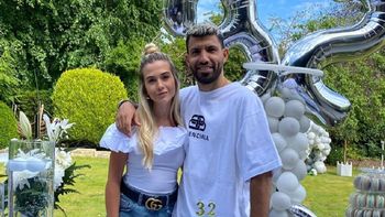 Las respuestas del Kun Agüero y Sofía Calzetti al enojo de Gianinna Maradona