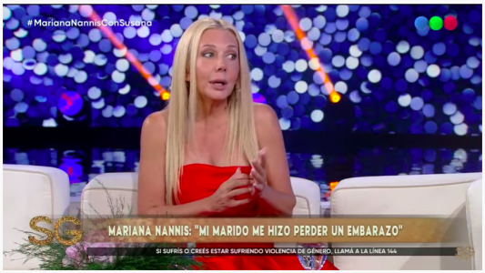 Mariana Nannis confesó la pérdida de un embarazo en su convivencia con Claudio Caniggia. “Mi hijo hoy tendría 12 años”