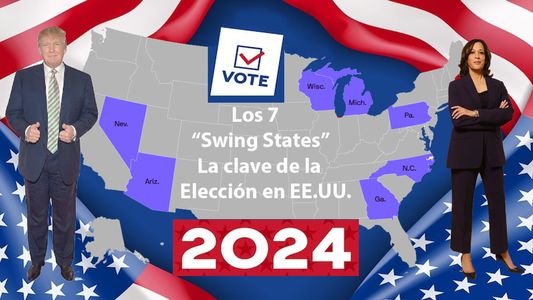 EE.UU.: qué son los swing states o estados pendulares y por qué pueden definir las elecciones entre Kamala y Trump