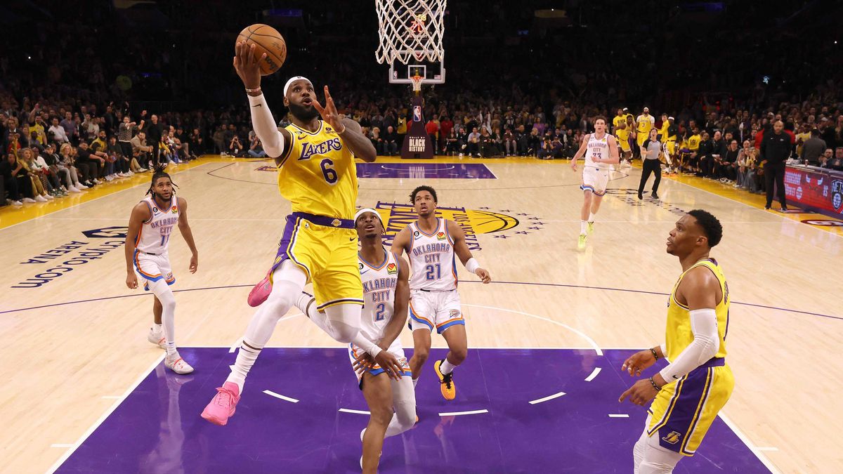 LeBron James, la superestrella de Los Angeles Lakers, se convirtió en el máximo anotador de todos los tiempos en la NBA. (Foto: AFP)