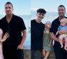 Las fotos de los días en familia de Maxi López en Italia: Recargar energías