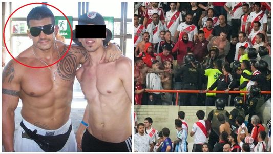 Pelea entre la barra de River y la Policía de Perú: quién es Ariel Calvici, el hincha que terminó ensangrentado