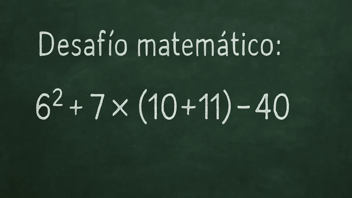 La regla esencial para resolver este desafío matemático es conocido como PEMDAS (por sus siglas en inglés) o jerarquía de operaciones.