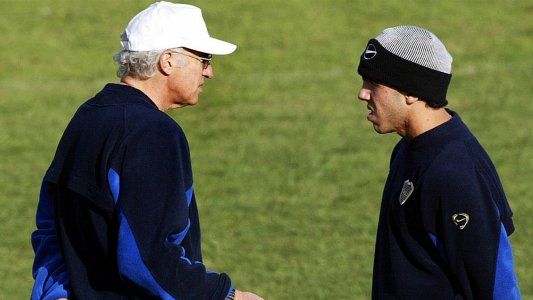 De Tévez para Bianchi: Es el cumple del genio que me hizo jugar mi primer partido en Boca