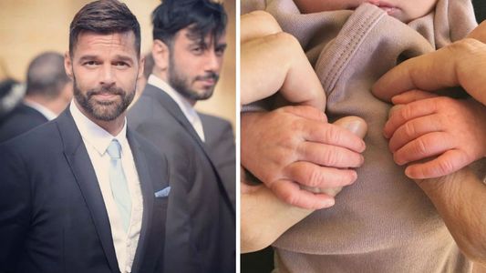 Ricky Martin anunció que adoptó una nena con su marido Jwan Yosef