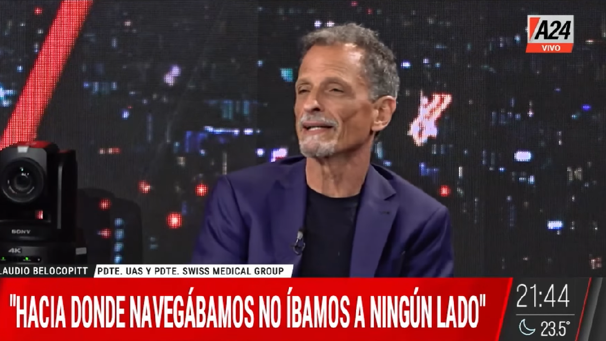 Claudio Belocopitt: Hacia donde navegábamos no íbamos a ningún lado. (Foto: captura)