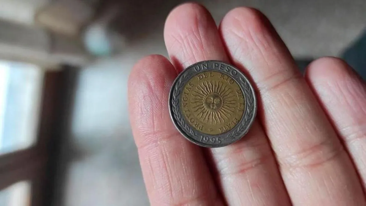 PAGAN U$S 800.000 al suertudo propietario de esta moneda de 1 peso argentino