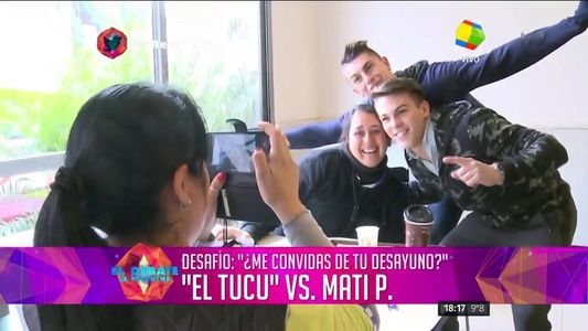 El desafío de Matías P y el Tucu: a la caza de diez desayunos