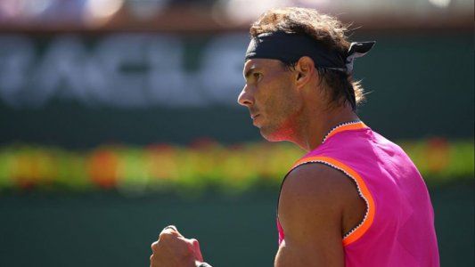 Masters 1000 de Indian Wells: Nadal no le dio chances a Schwartzman y lo eliminó en tercera ronda